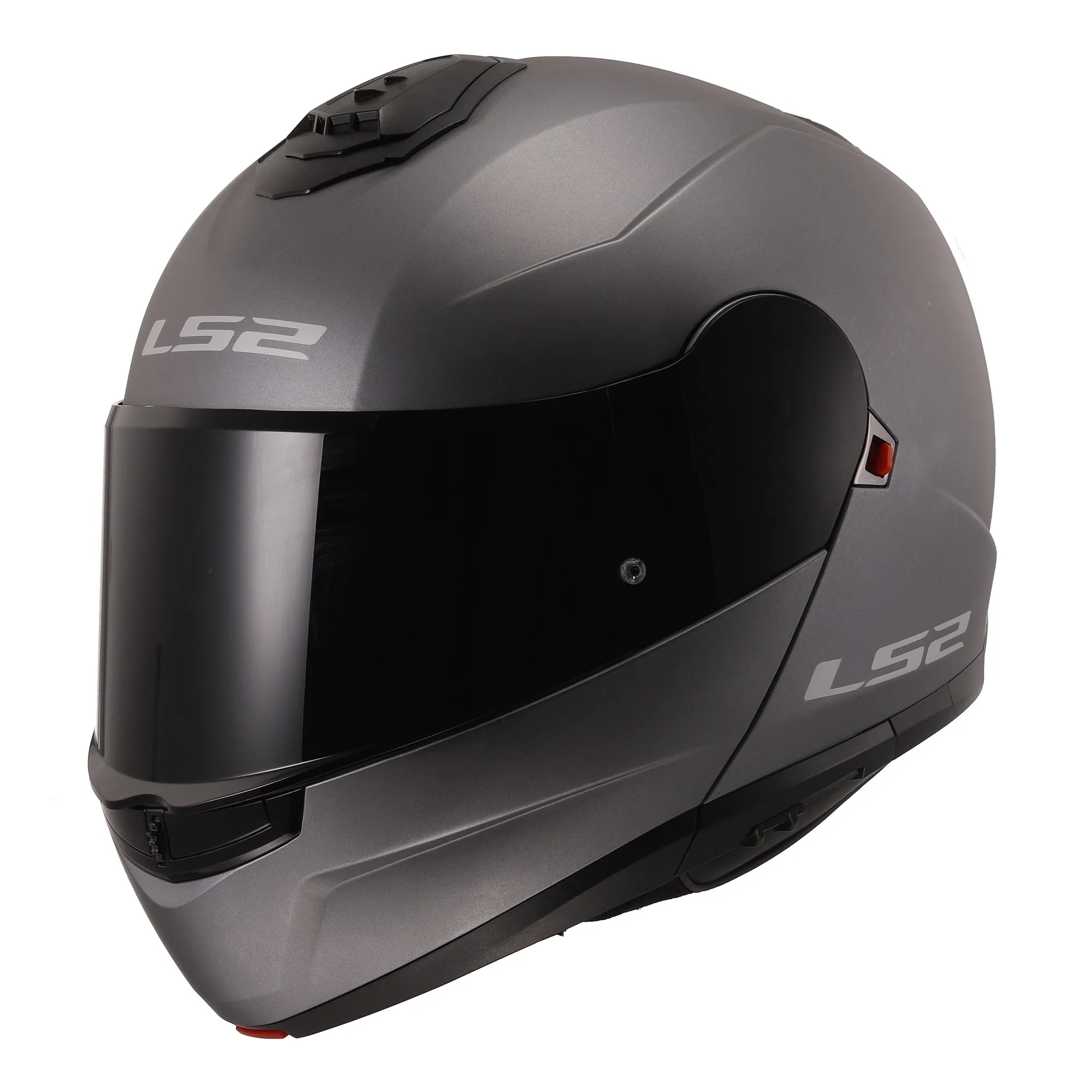 LS2 FF908 Strobe II Plain Helmet - Matt Titanium