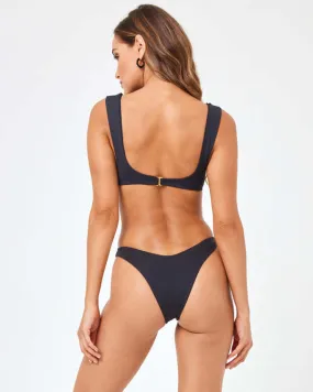 L*Space Cabana Bikini Bottom - Black