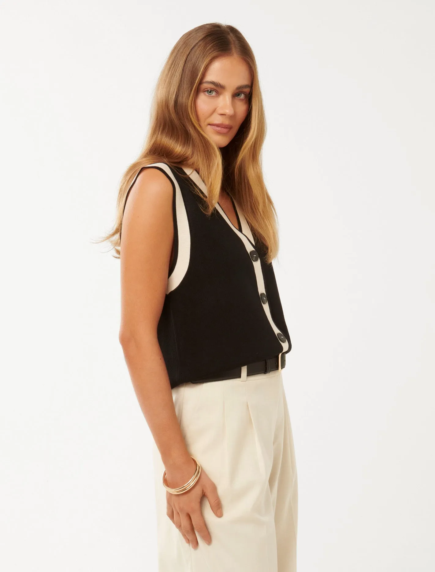 Lydia Contrast Waistcoat