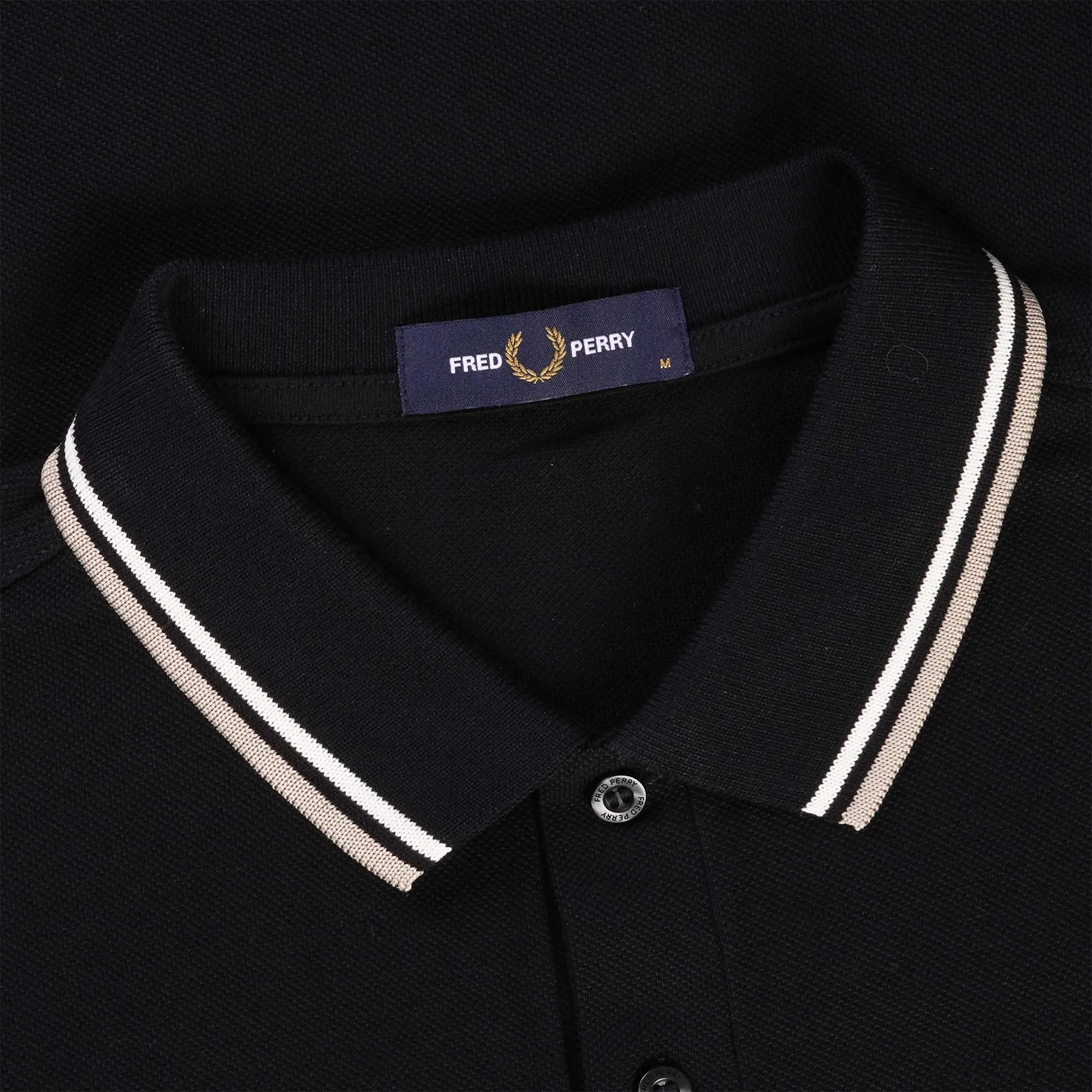 M3600 Twin Tipped Polo Shirt - Black