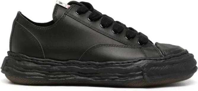 Maison MIHARA YASUHIRO Peterson 23 Original Sole leather sneakers Black