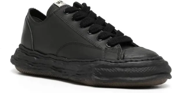 Maison MIHARA YASUHIRO Peterson 23 Original Sole leather sneakers Black