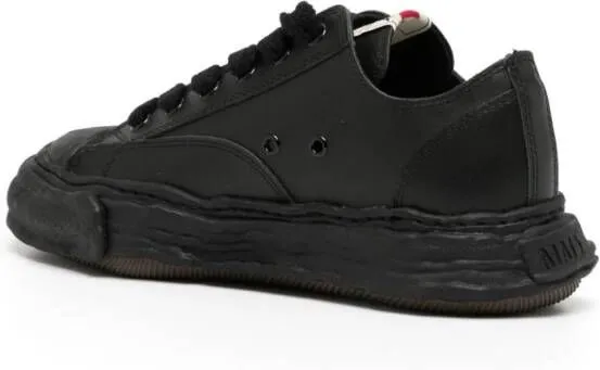 Maison MIHARA YASUHIRO Peterson 23 Original Sole leather sneakers Black