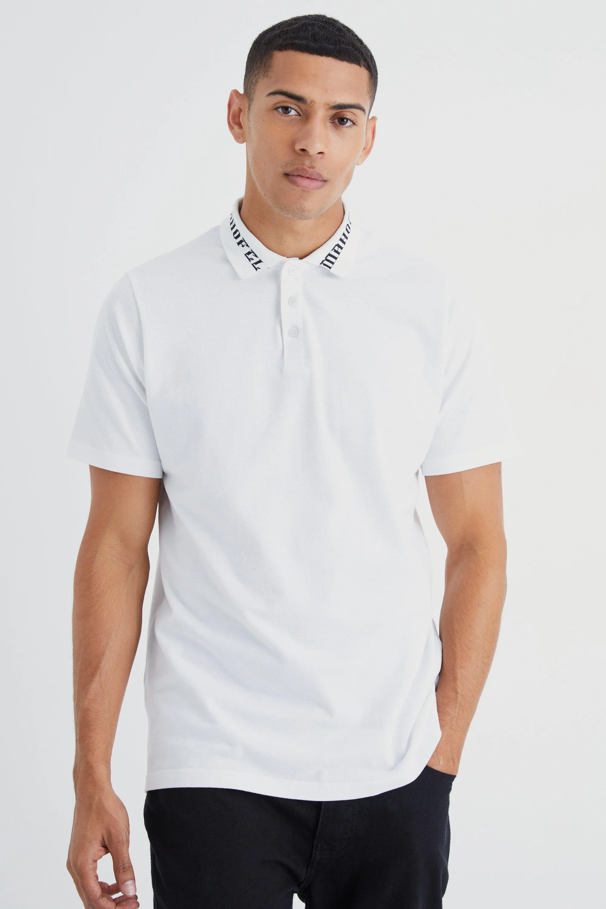 Man Ofcl Collar Pique Polo