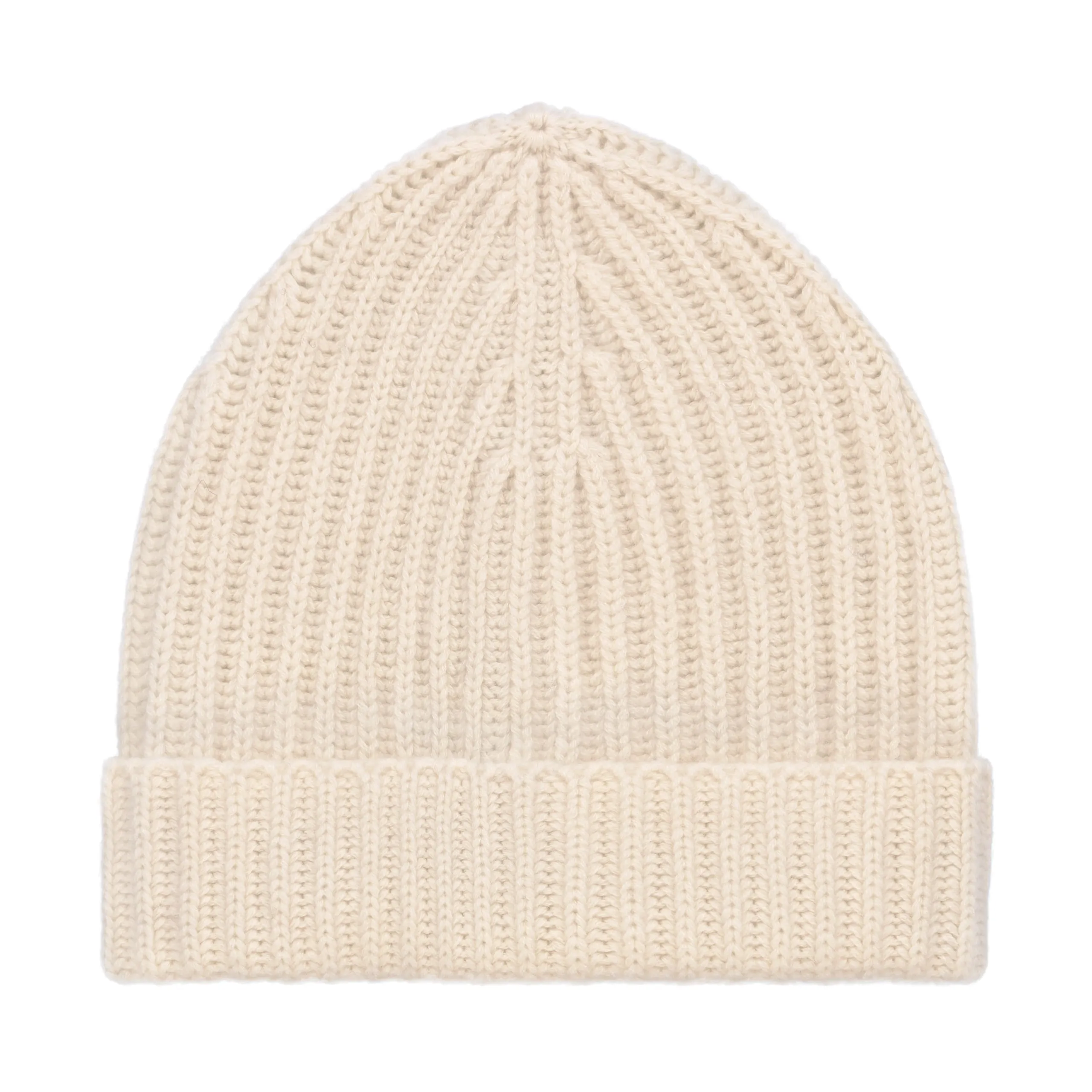  Mandelli Cashmere Hat in Milk White