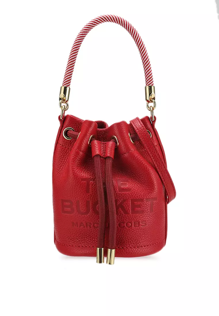 Marc Jacobs The Leather Mini Bucket Bag (nt)