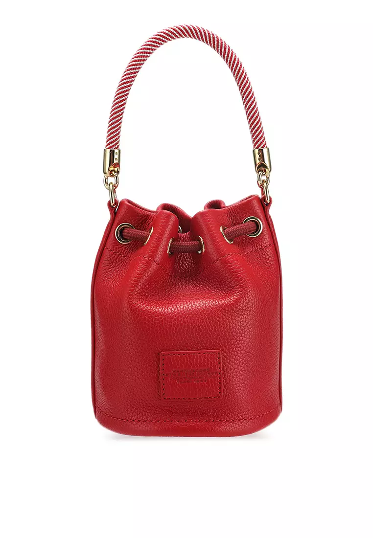 Marc Jacobs The Leather Mini Bucket Bag (nt)