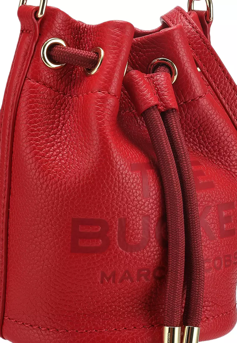 Marc Jacobs The Leather Mini Bucket Bag (nt)