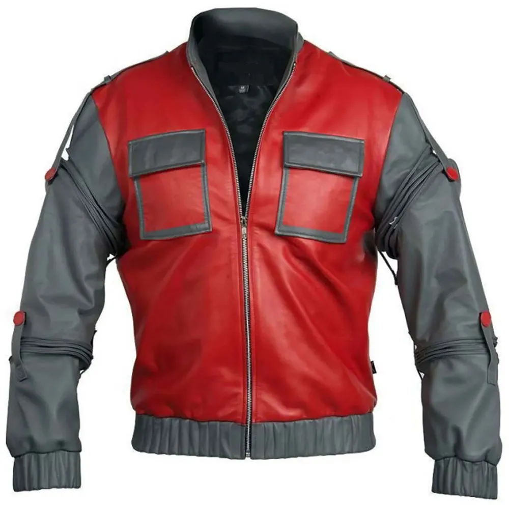 Marty Mcfly Back To The Future 2 Leather Jacket