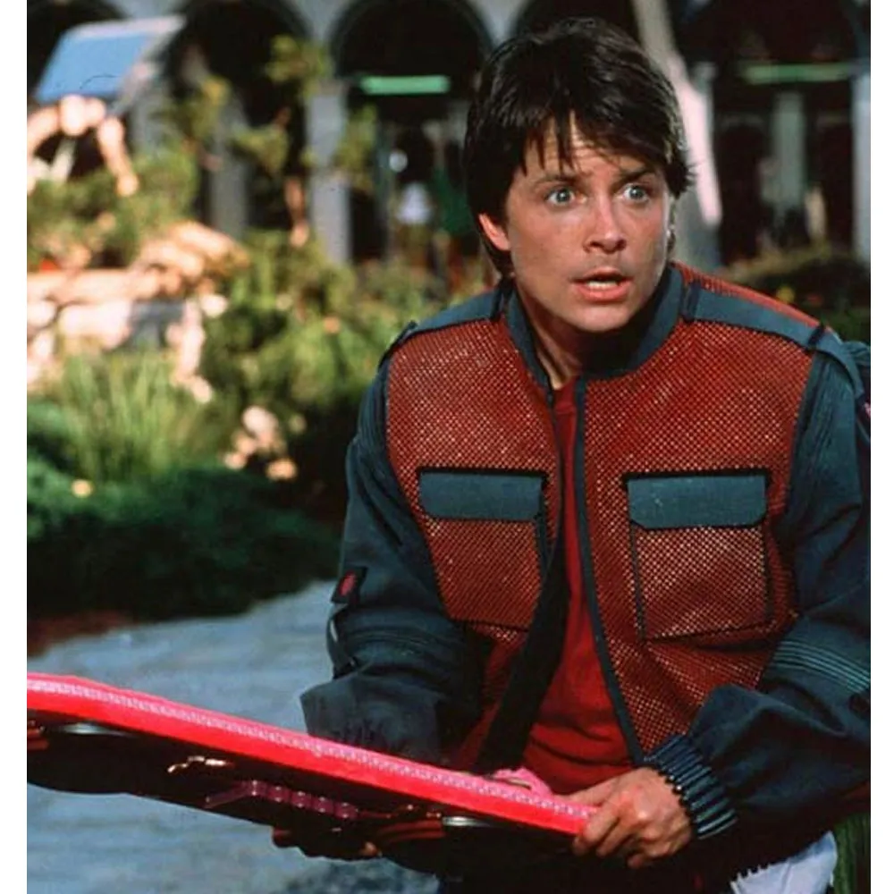 Marty Mcfly Back To The Future 2 Leather Jacket