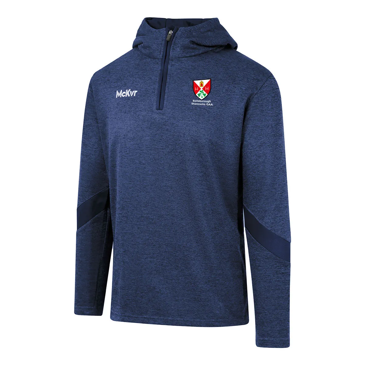 Mc Keever Bailieborough Shamrocks GAA Core 22 1/4 Zip Hoodie - Youth - Navy