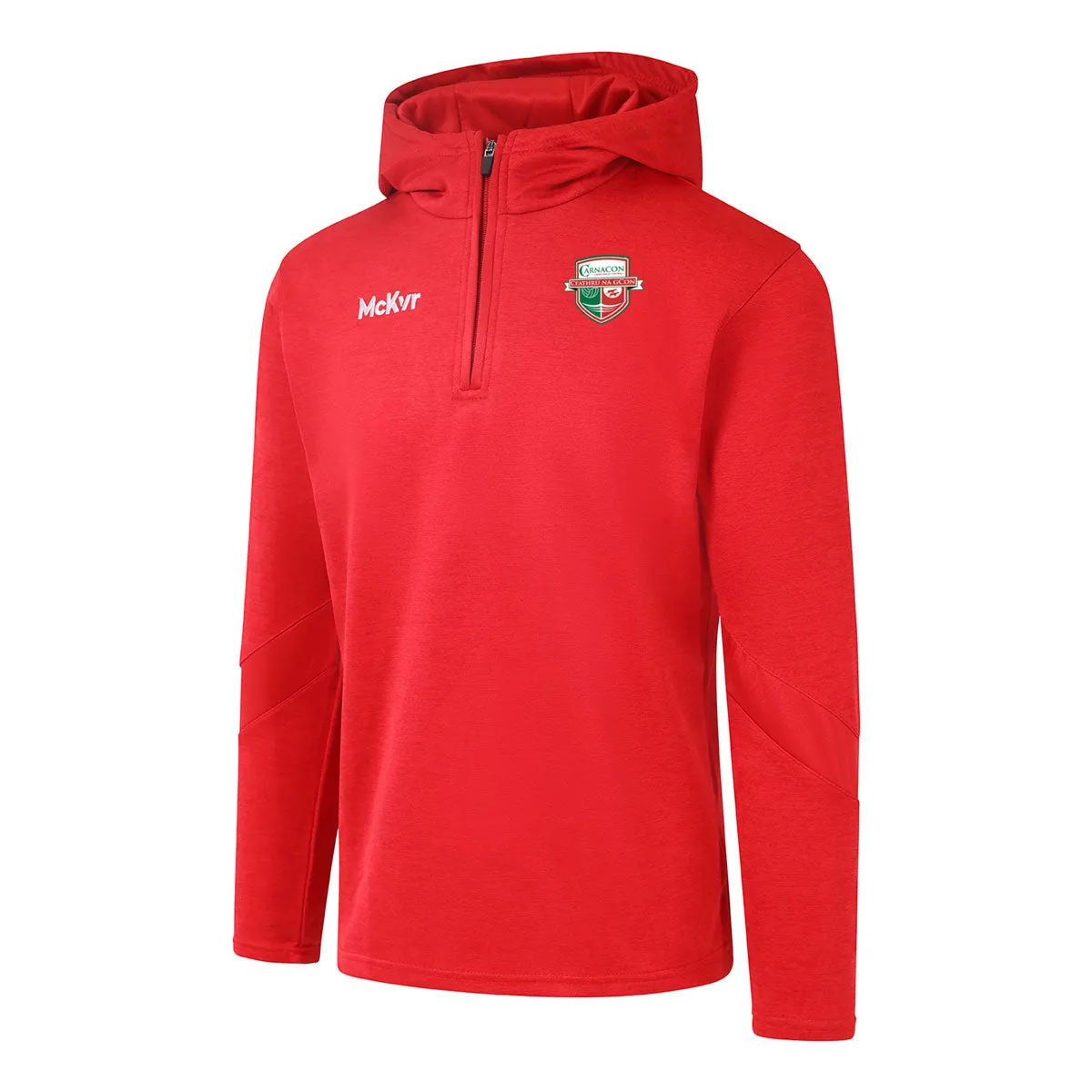 Mc Keever Carnacon Ladies GAA Core 22 1/4 Zip Hoodie - Youth - Red