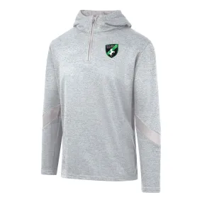 Mc Keever Fulham Irish GAA Core 22 1/4 Zip Hoodie - Youth - Grey