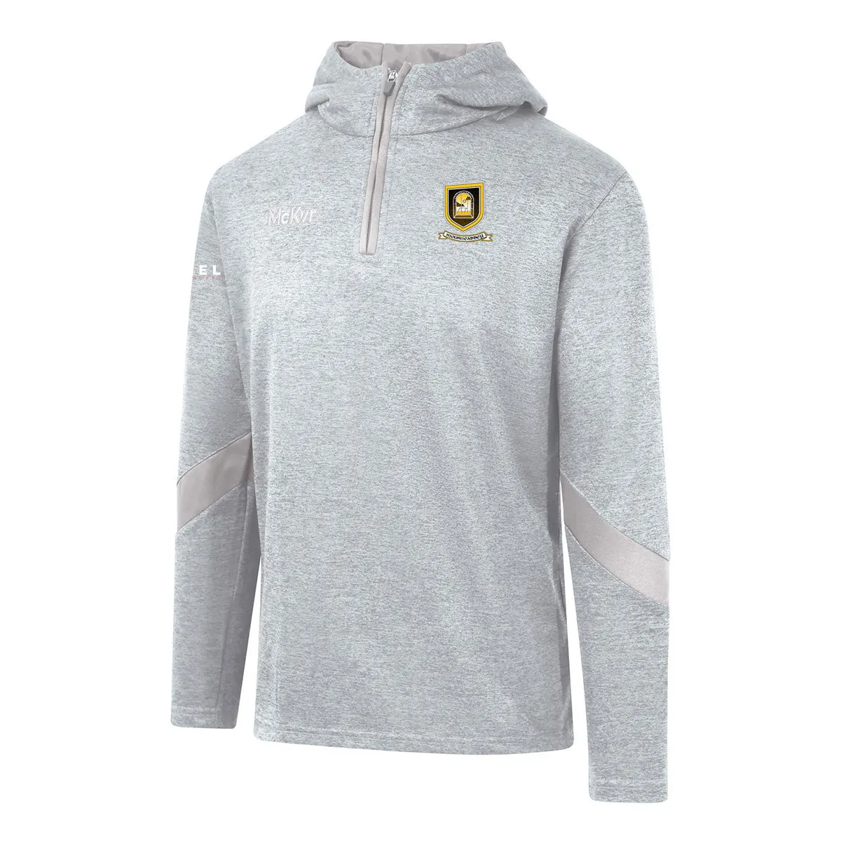 Mc Keever Mourneabbey LGFA Core 22 1/4 Zip Hoodie - Adult - Grey