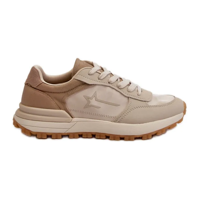 Men's Sneakers Big Star NN174067 Memory Foam System Beige