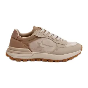 Men's Sneakers Big Star NN174067 Memory Foam System Beige