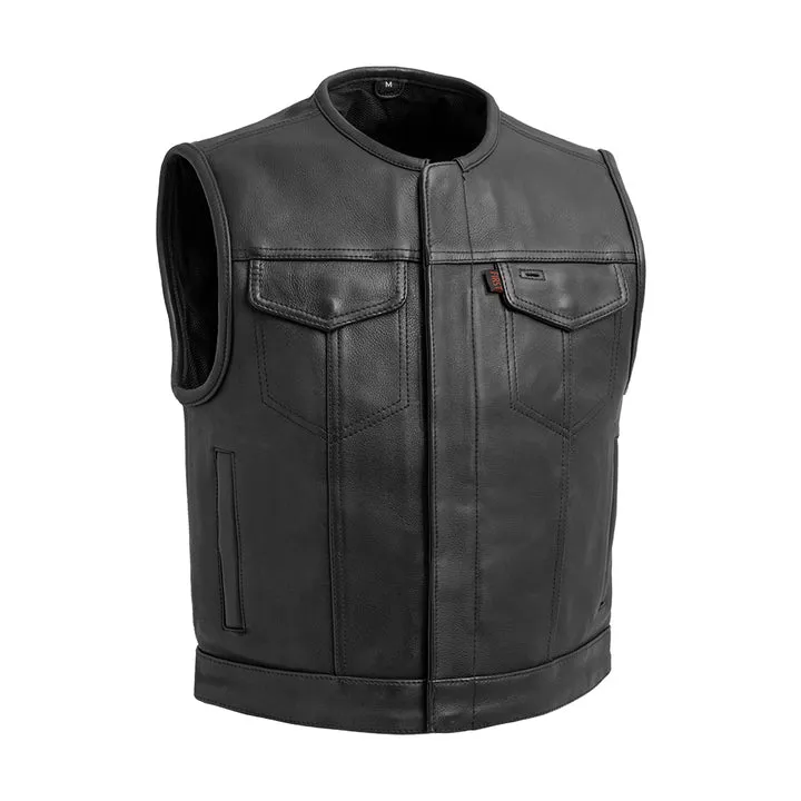 Men’s Lowside Motorcycle Leather Vest