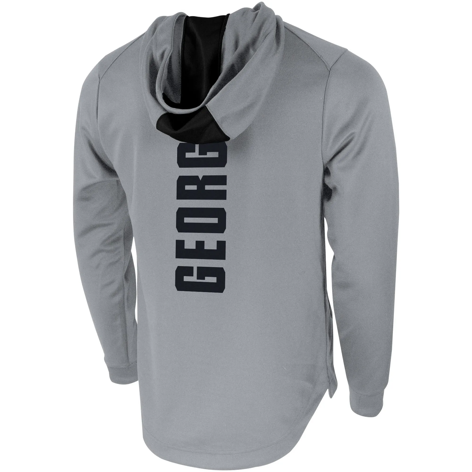 Men's Nike Gray Georgia Bulldogs 2-Hit Performance Pullover Hoodie