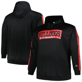 Men's Profile Black Georgia Bulldogs Big & Tall Fleece Pullover Hoodie