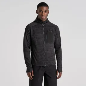 Men's Tarbert Hooded Jacket - Black / Black Pepper | Craghoppers UK