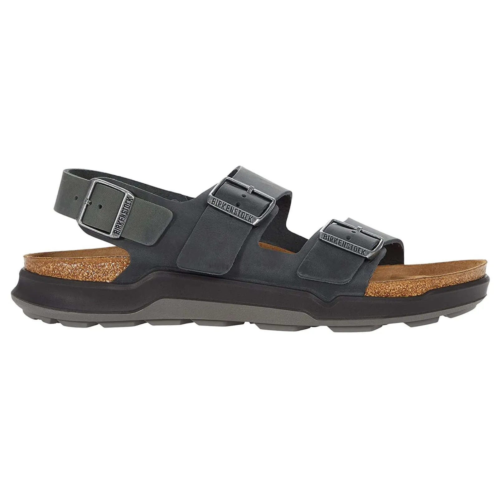 Milano CT Oiled Nubuck Leather Men's Ankle Strap Sandals