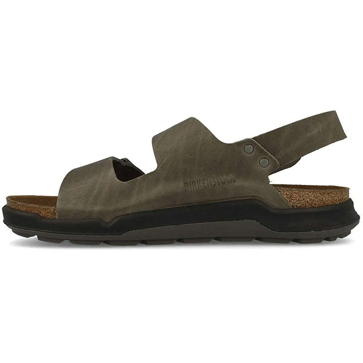 Milano CT Oiled Nubuck Leather Men's Ankle Strap Sandals