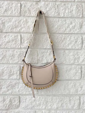 Mini Moon Bag - Light Beige