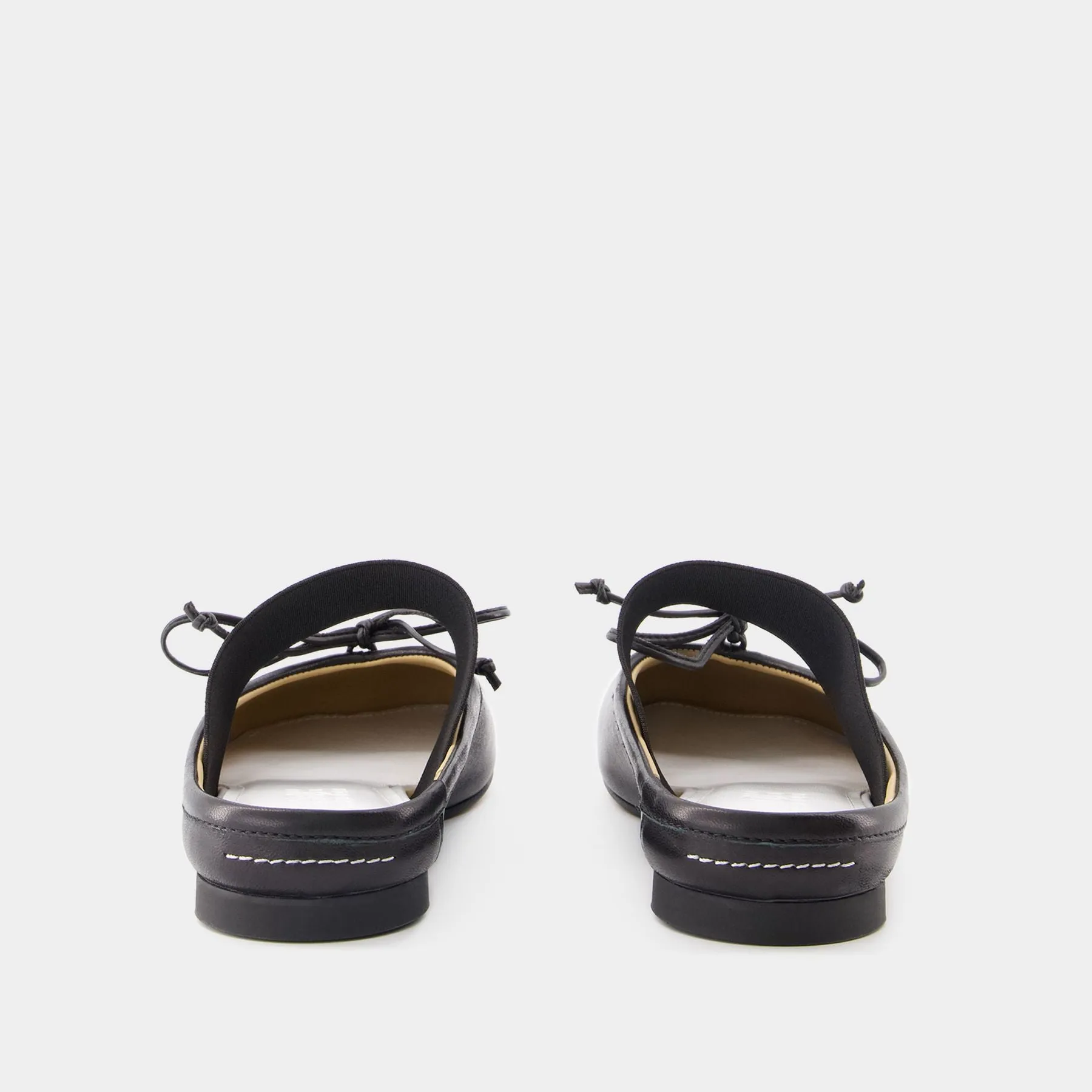 MM6 Maison Margiela  Slipper Ballerinas - MM6 Maison Margiela - Leather - Black