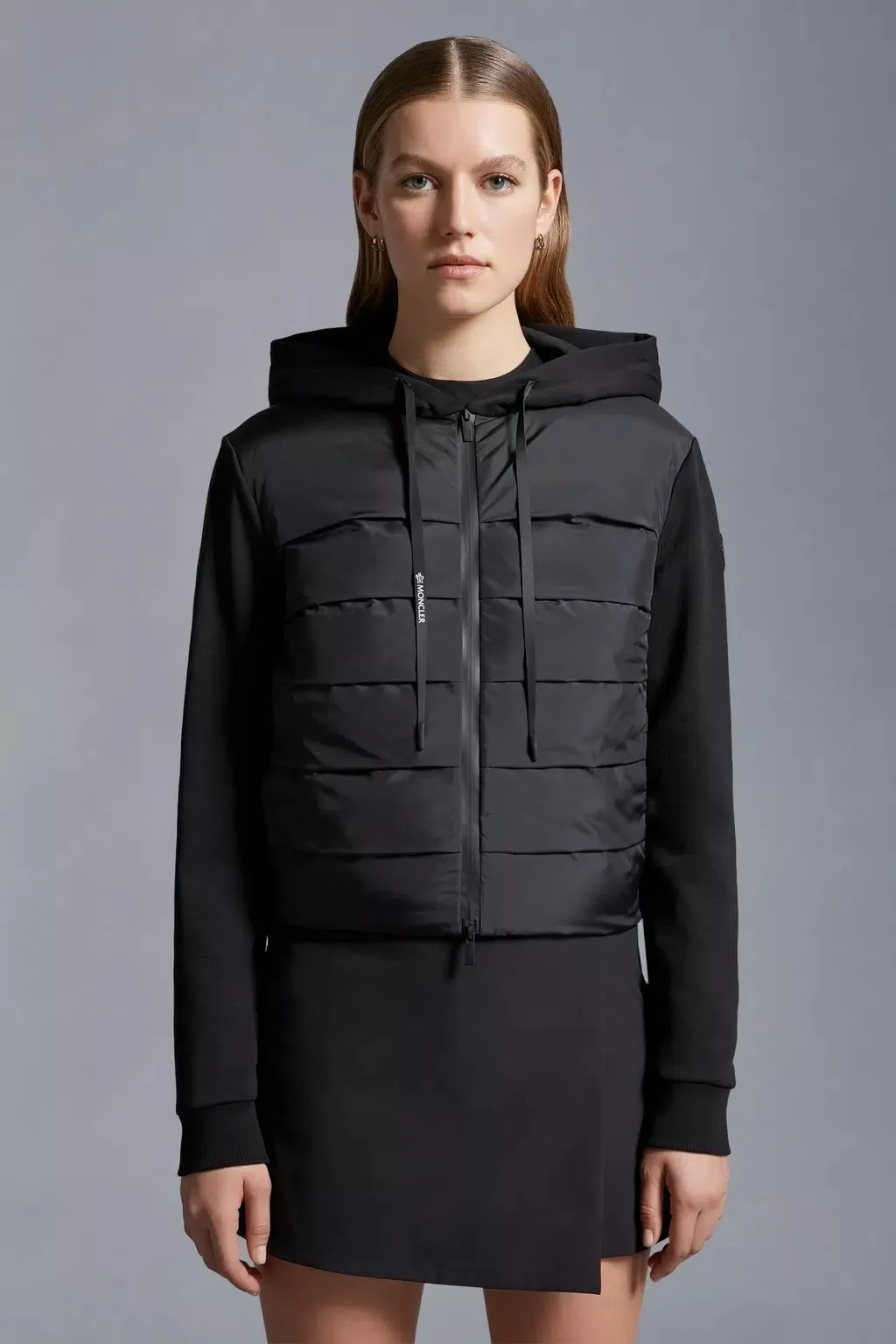 MONCLER  |Padded Cotton Zip-Up Hoodie