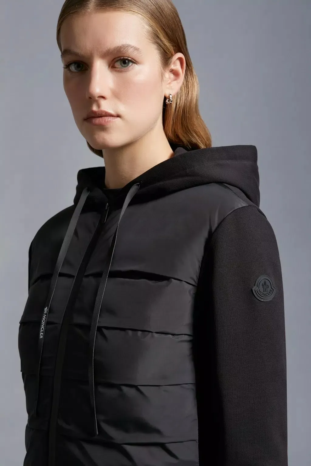 MONCLER  |Padded Cotton Zip-Up Hoodie