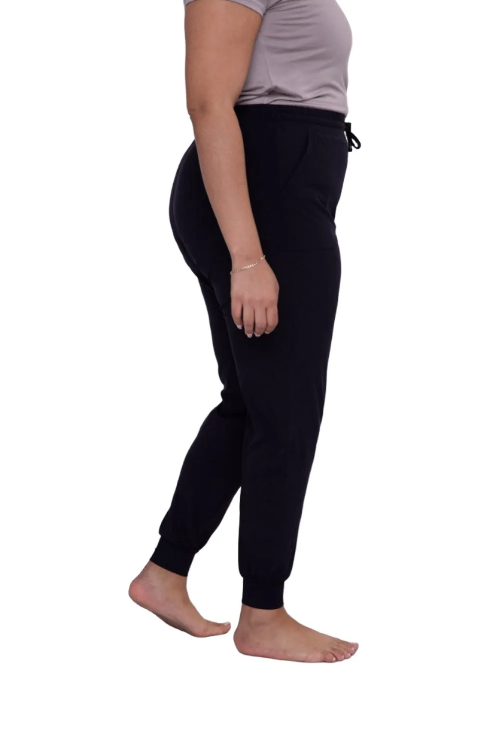 Mono B Athleisure Cuffed Joggers AP-A1067 and Plus