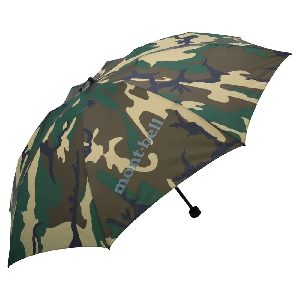 Montbell Camouflage Watch Umbrella (175g, 98cm Opened)