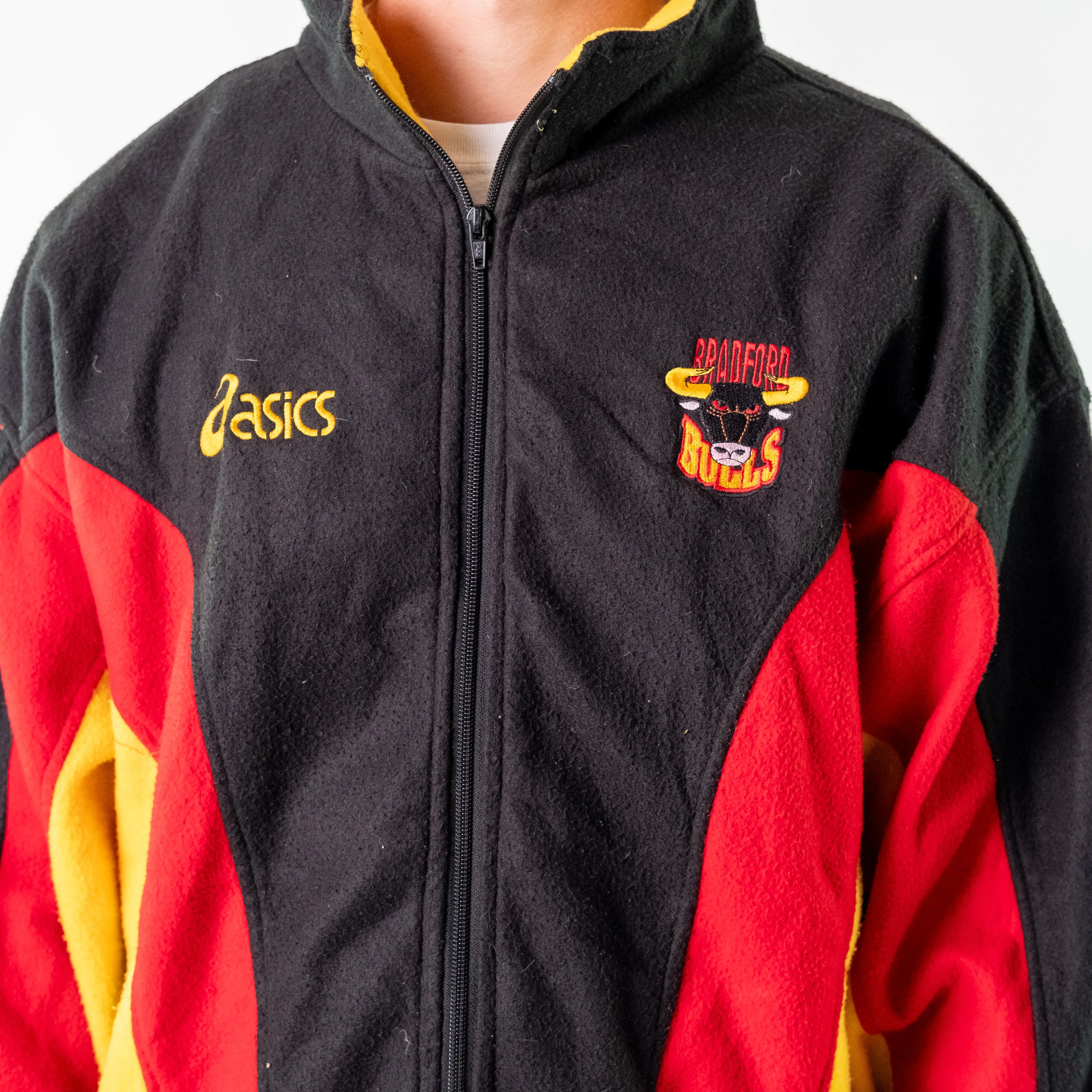 Multi Colured 90s ASICS Fleece (XL)