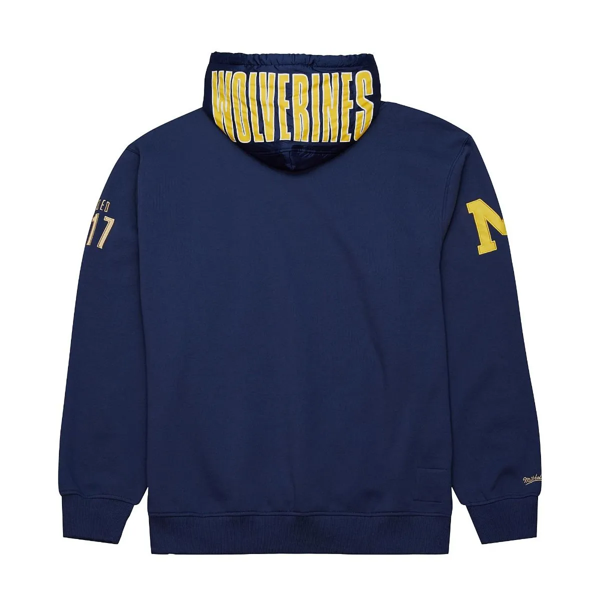 NBA Team OG 2.0 Fleece Hoodie Vintage Logo University Of Michigan