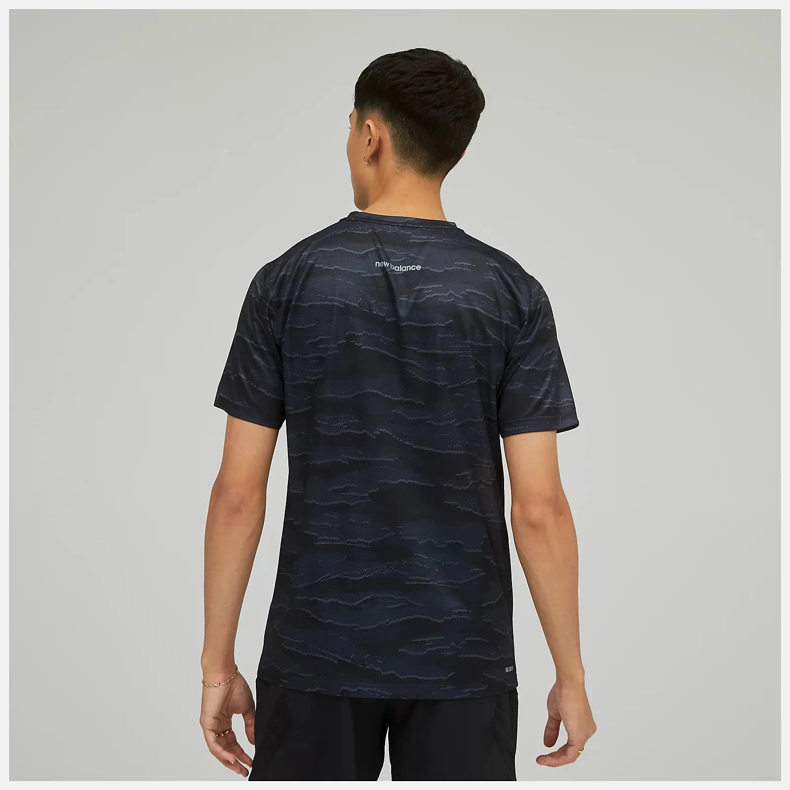 New Balance | Striped Accelerate Short Sleeve | Men's