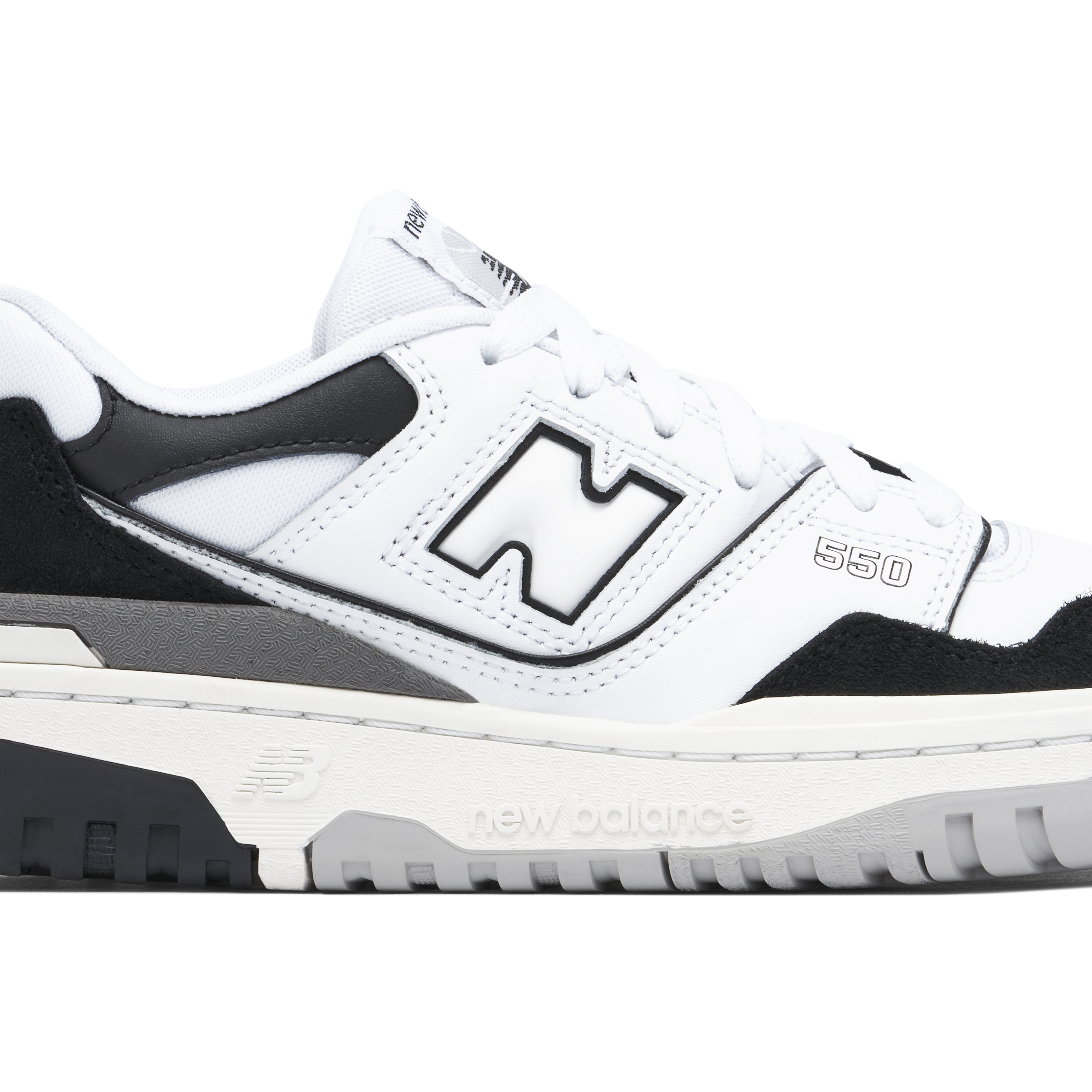 New Balance 550 White Black GS | GSB550CA | Laced