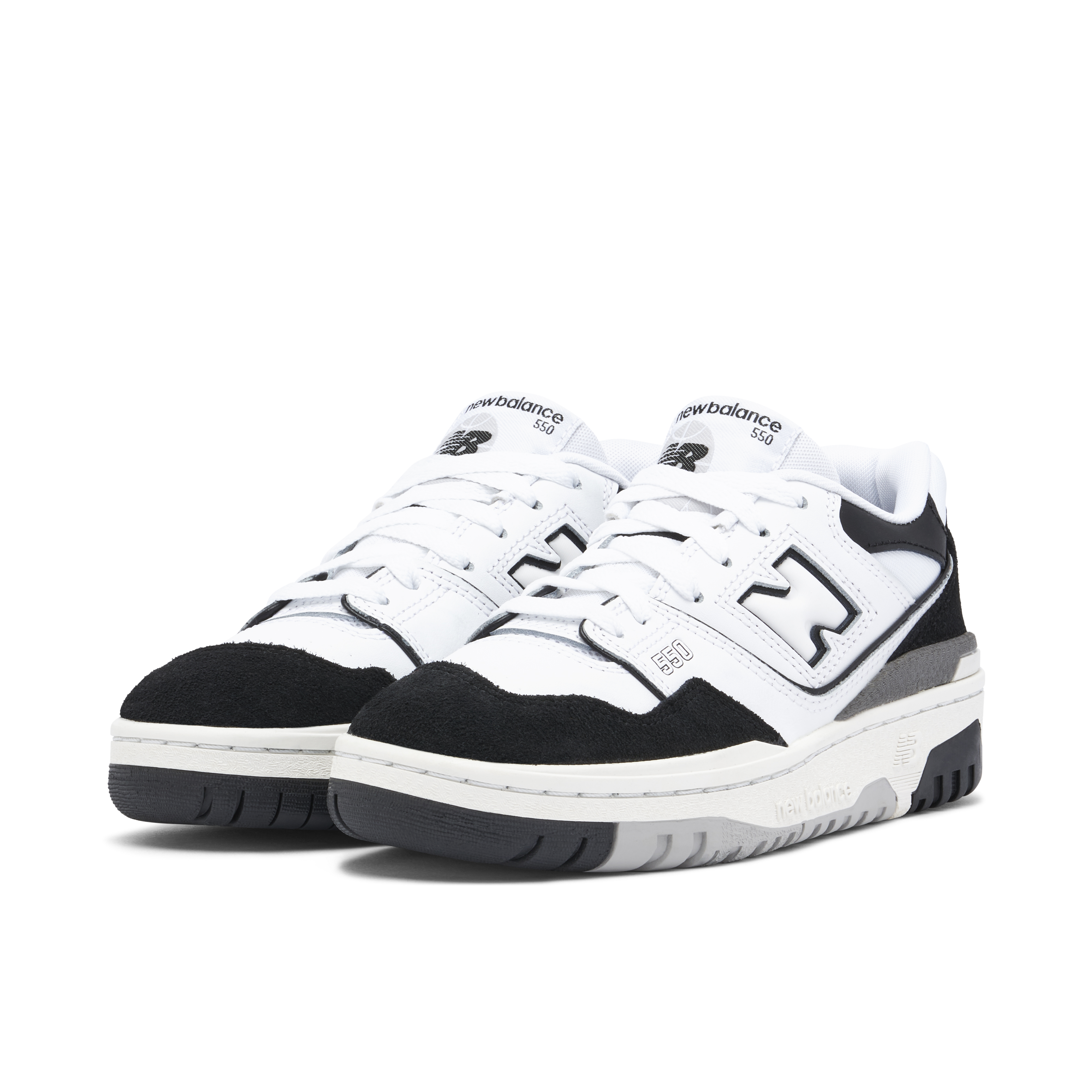 New Balance 550 White Black GS | GSB550CA | Laced