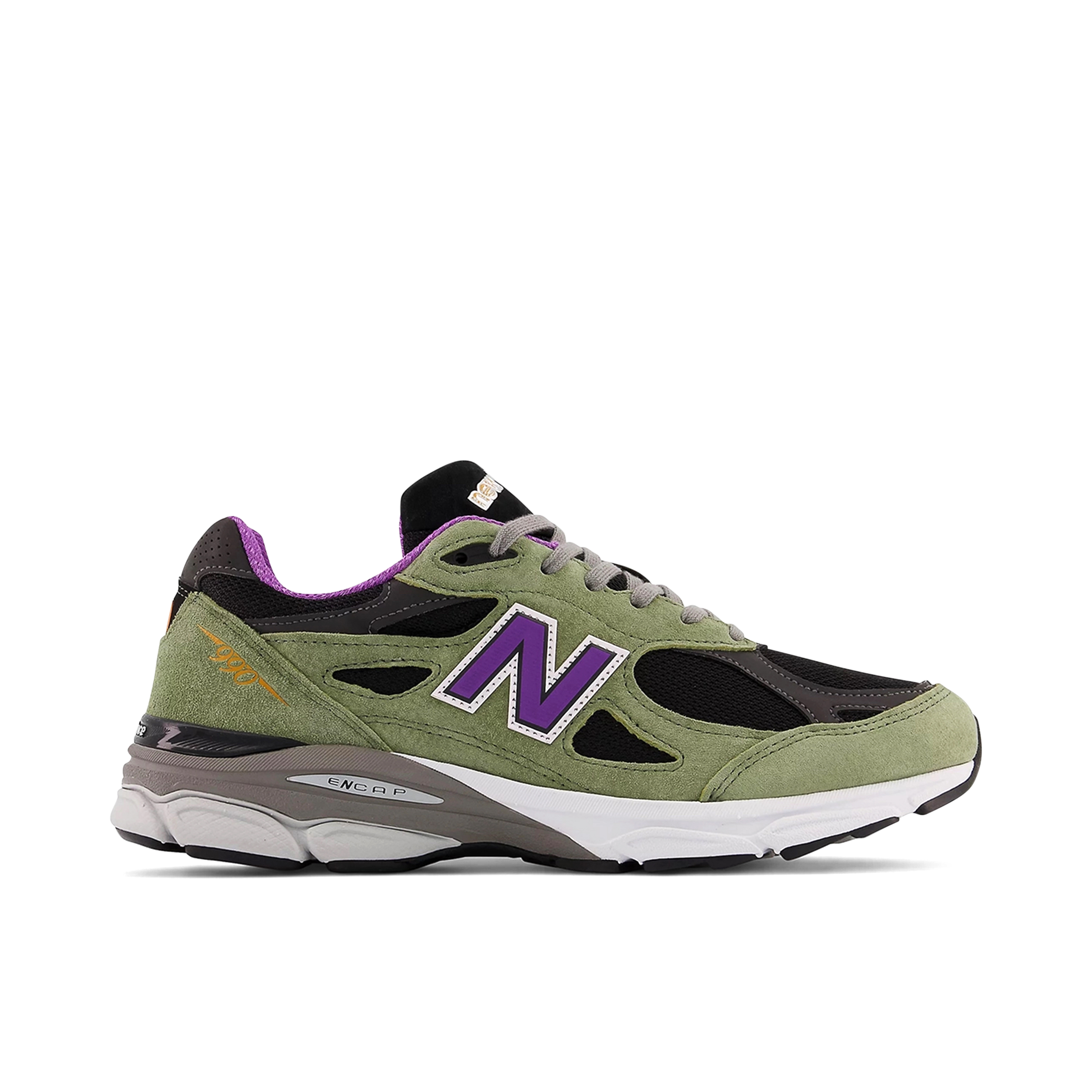 New Balance 990v3 Khaki Purple | M990TC3 | Laced