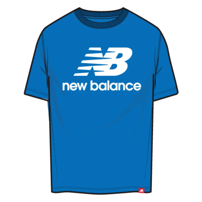 New Balance Men's Essentials Stacked Logo Tee