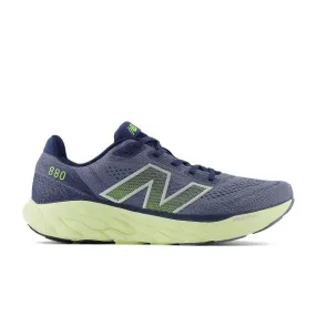 NEW BALANCE MEN'S M880G14 GREY/LIMELIGHT/NAVY