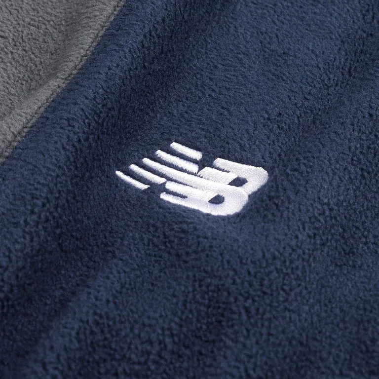 New Balance Polar Fleece Hooded Jacket NB Navy