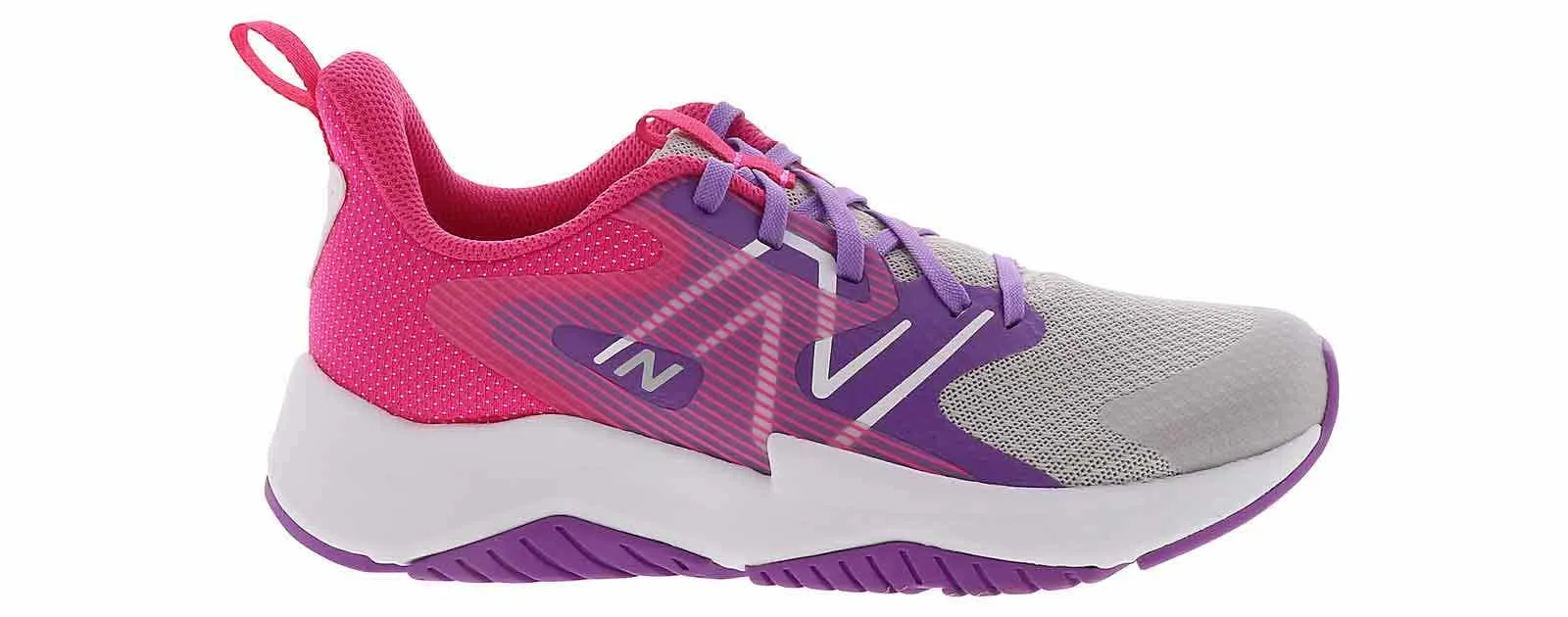 New Balance Rave Run V2 Youth Girls’ (4-6) Wide-Width Running Shoe