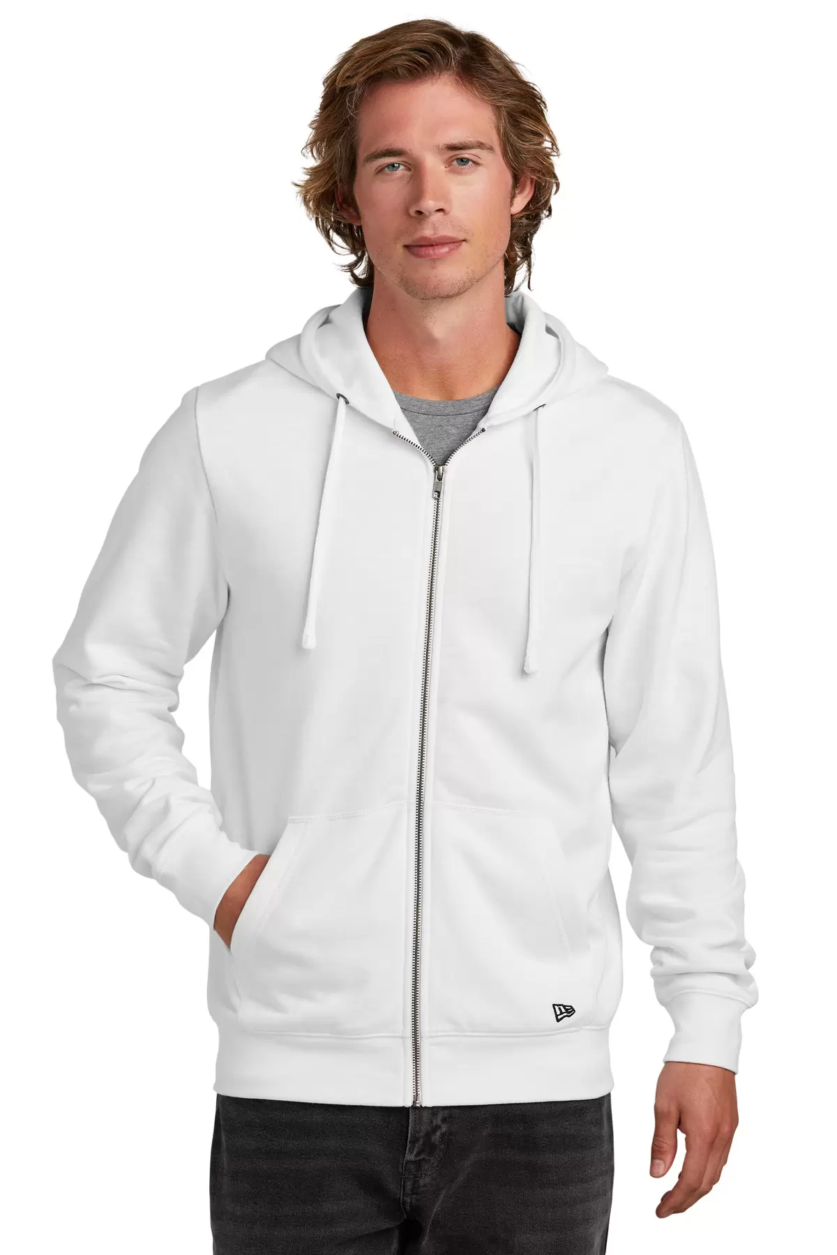 New Era NEA551    Comeback Fleece Full-Zip Hoodie SKU: NEA551