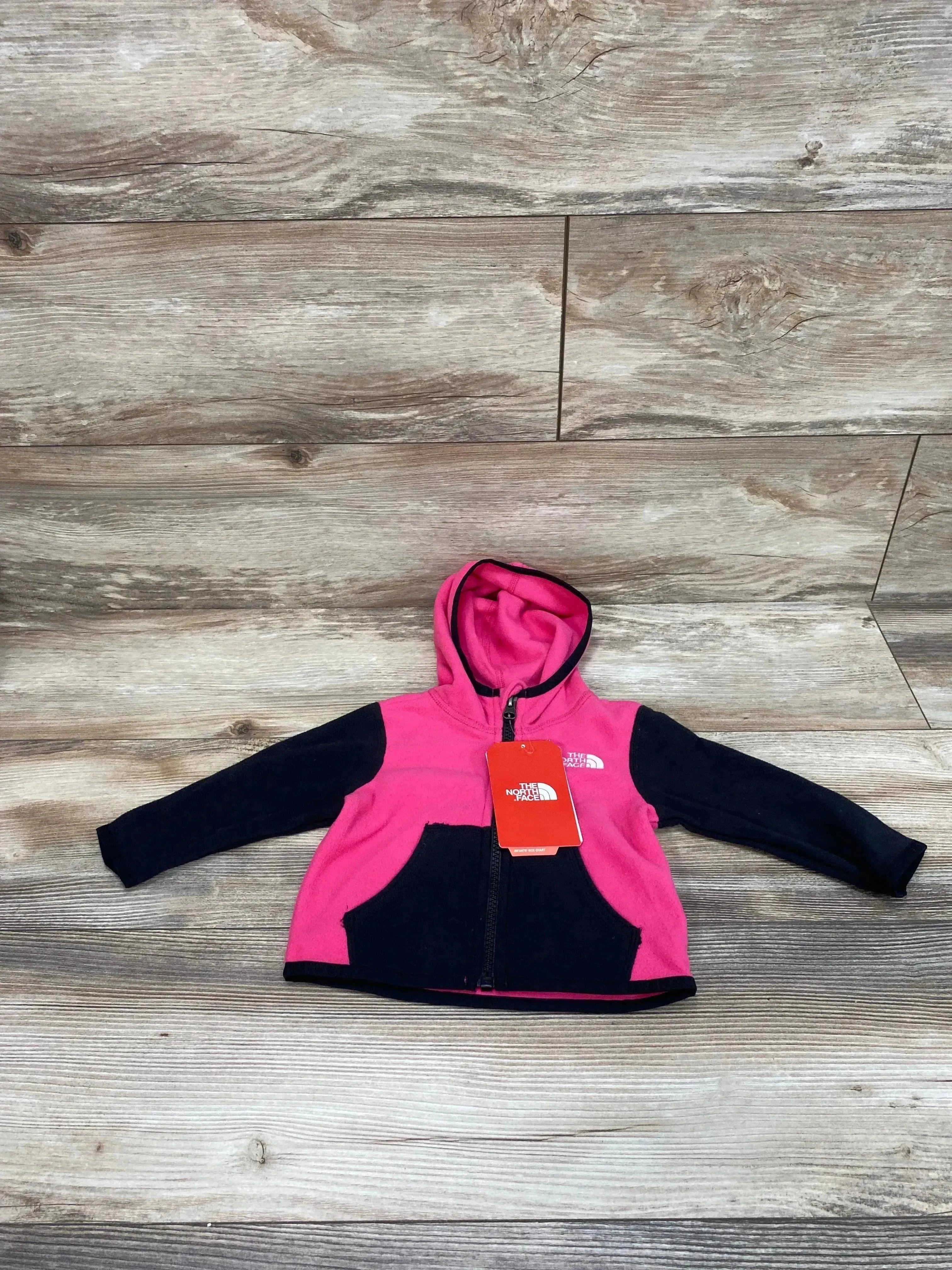 NEW The North Face Glacier Full-Zip Hoodie in Pink sz 6m-