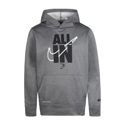 Nike 3BRAND by Russell Wilson Big Boys Dri-Fit Fleece Hoodie