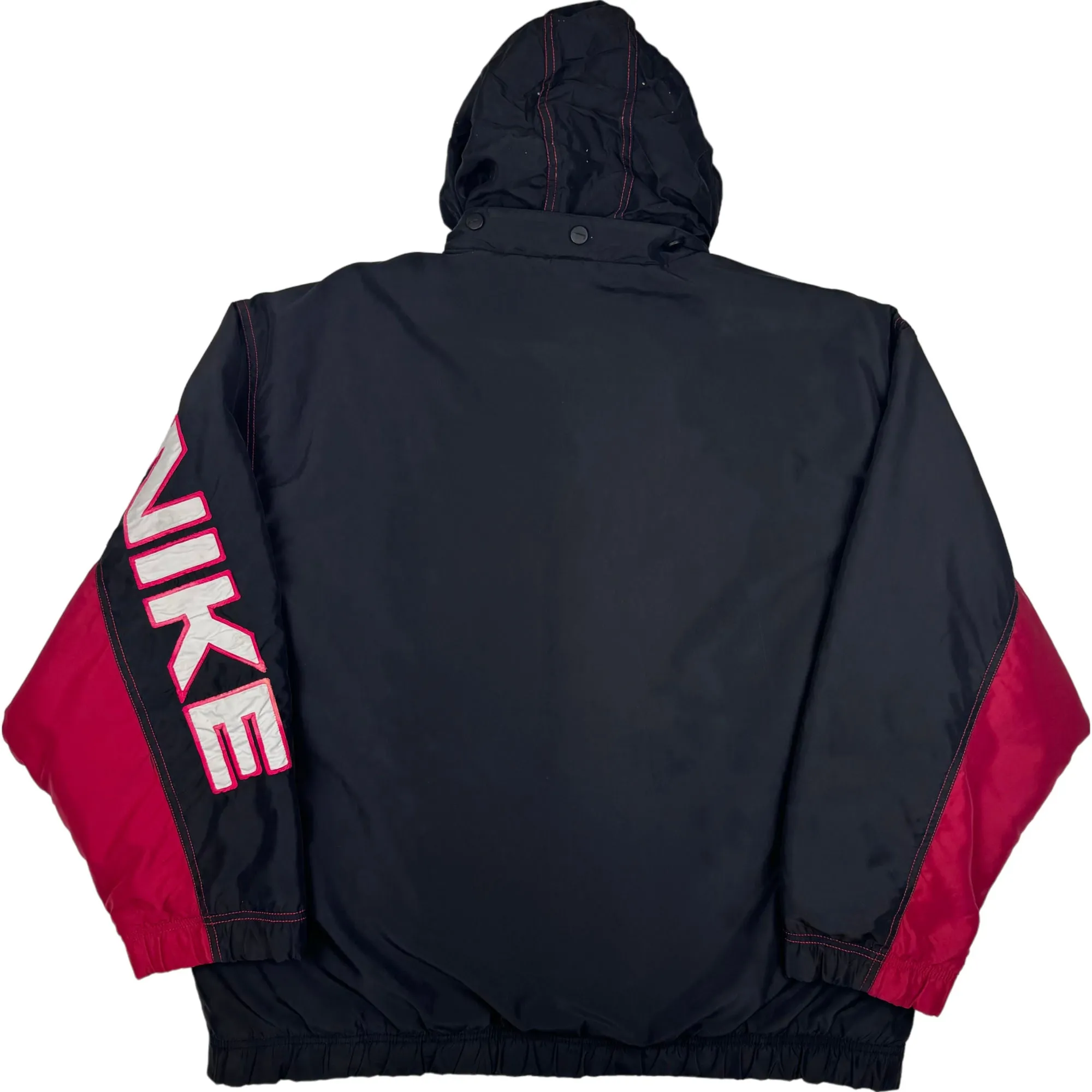 Nike 90's Full-Zip Hooded Jacket Black Rare