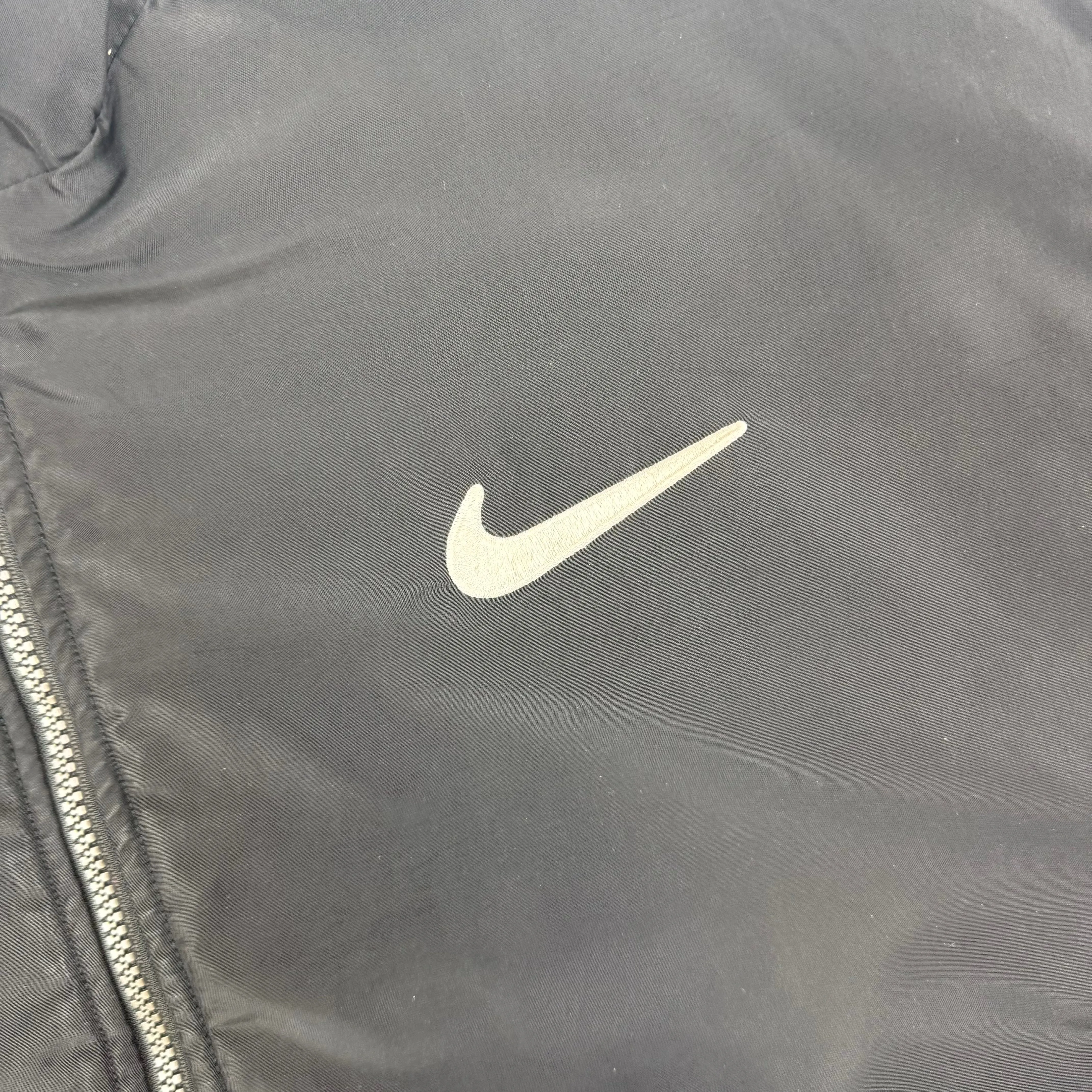 Nike 90's Full-Zip Hooded Jacket Black Rare