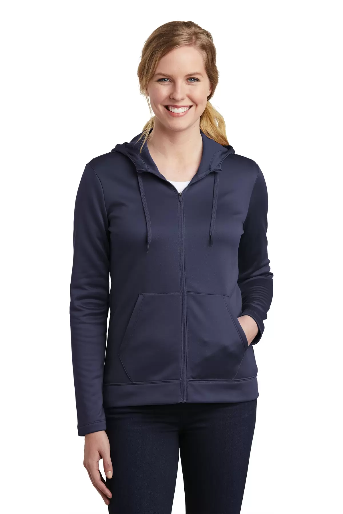 Nike AH6264  Ladies Therma-FIT Full-Zip Fleece Hoodie SKU: AH6264