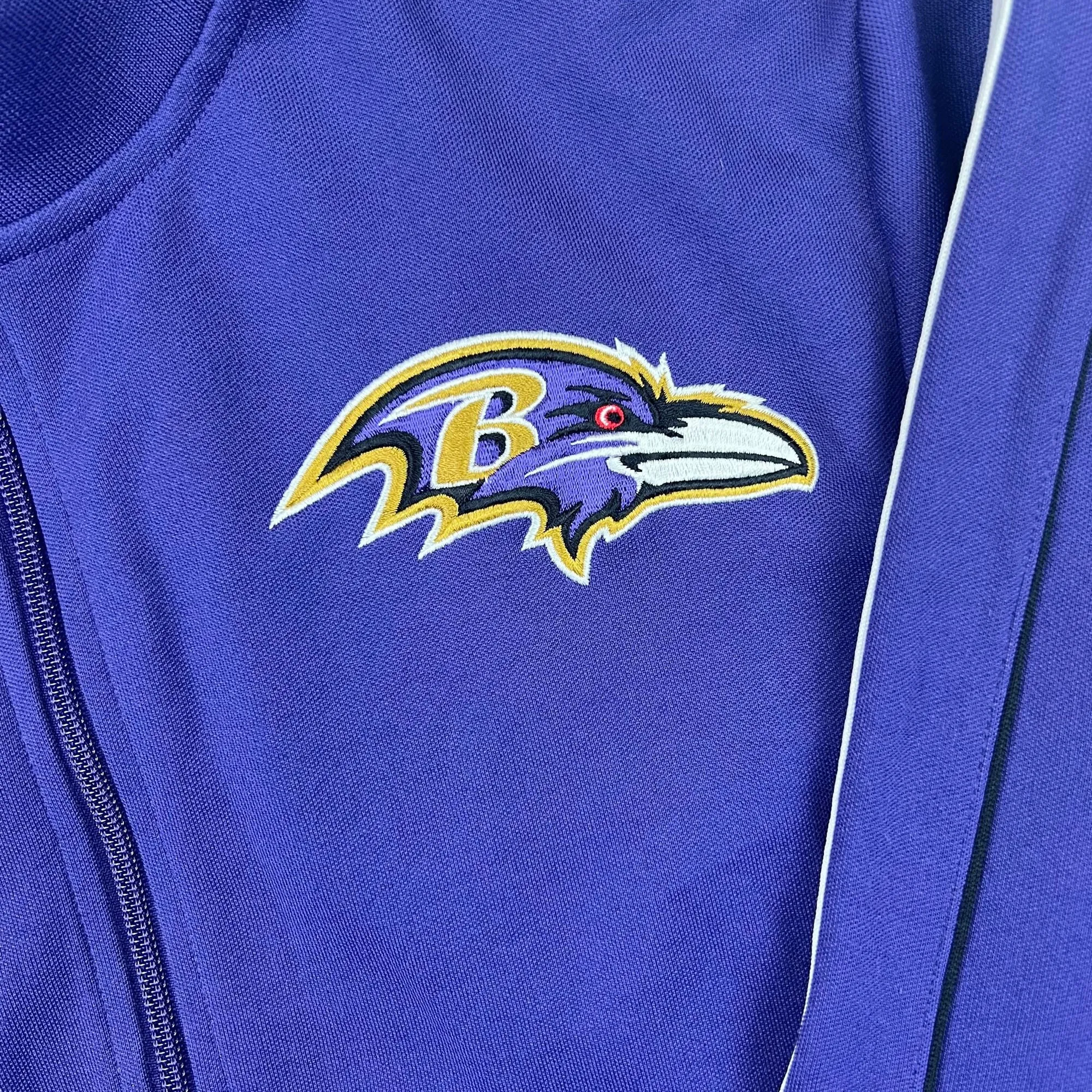 Nike Baltimore Ravens Full-Zip Track Jacket Purple