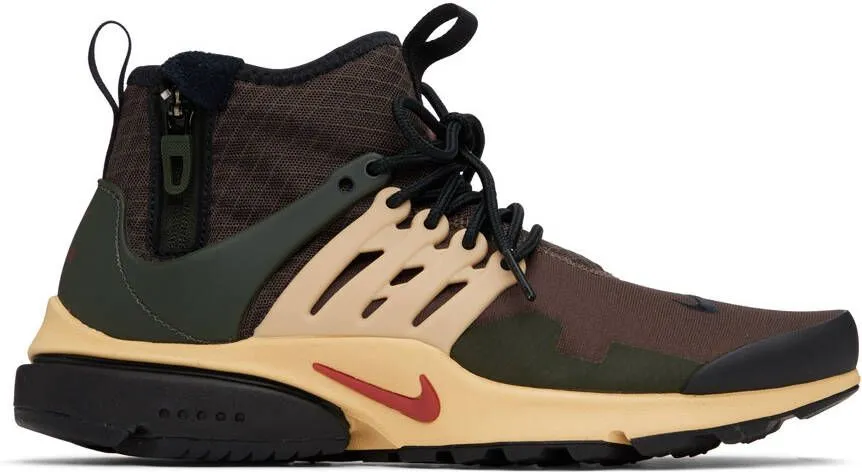 Nike Brown Air Presto Utility Sneakers